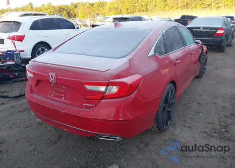 2018 Honda Accord Sport from USA, damaged, VIN 1HGCV1F32JA046349